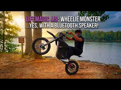 LifeMagic M9 Electric Dirt Bike 60V Bluetooth Speaker