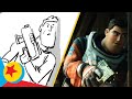 Lightyear Bot Fight | Pixar Side by Side