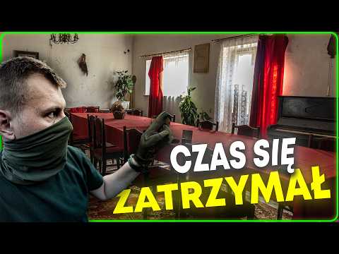 Opuszczony dworek MYŚLIWEGO PEŁEN WYPOSAŻENIA