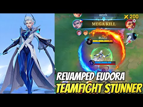 New EUDORA Revamp is INSANE! The Ultimate Teamfight Stunner is Back! 💥, Eudora Gameplay | MLBB