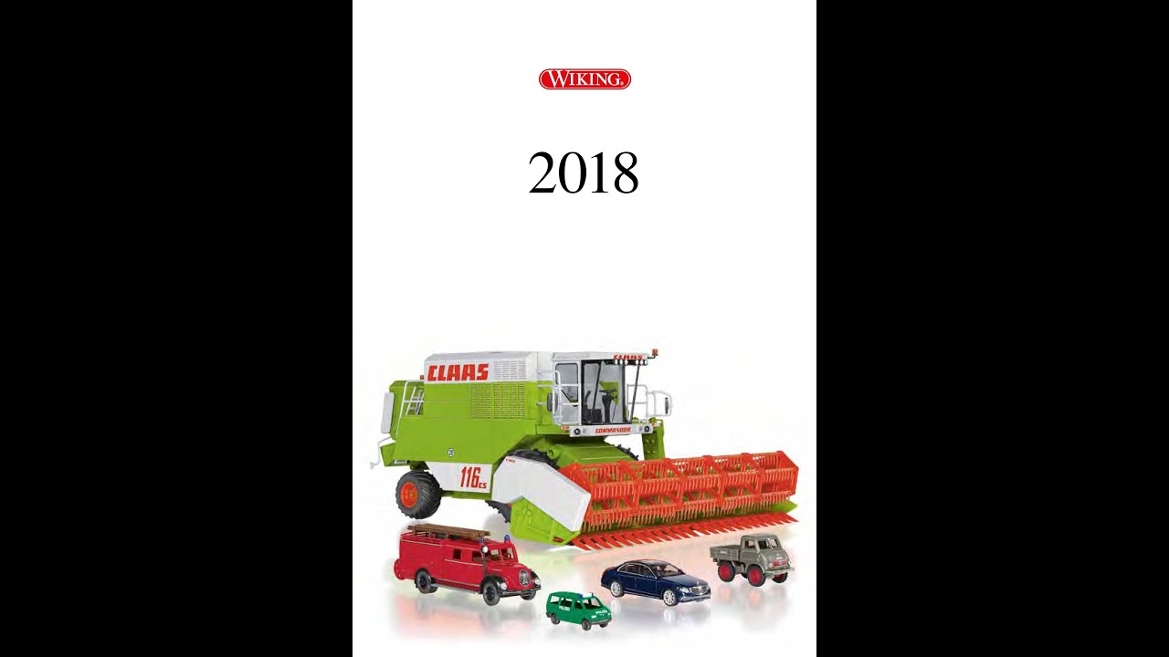 Wiking 2018 Catalogue Katalog incl all novelties catalogues