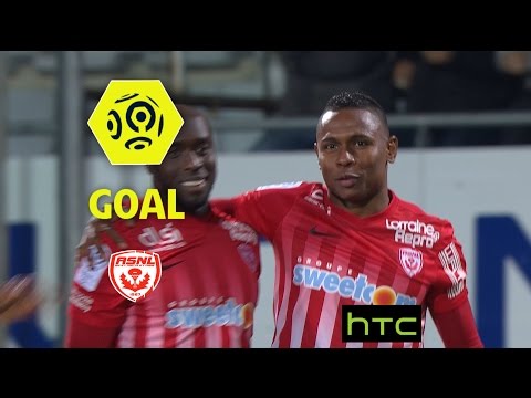 Goal Christophe MANDANNE (6') / AS Nancy Lorraine - SM Caen (2-0)/ 2016-17