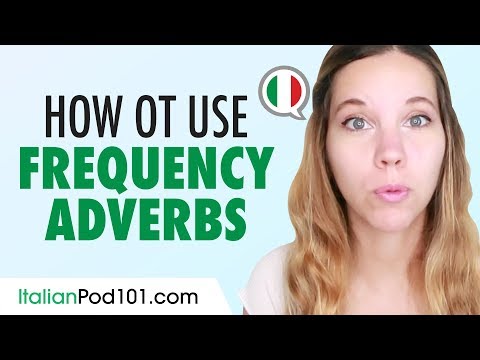 Adverbs of Frequency - Italian Grammar