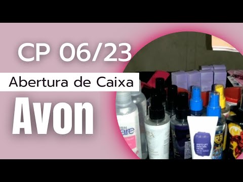 Abertura de Caixa CP06/23 Avon 🛍🎁
