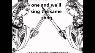 The Procession- Manchester Orchestra (with Lyrics)