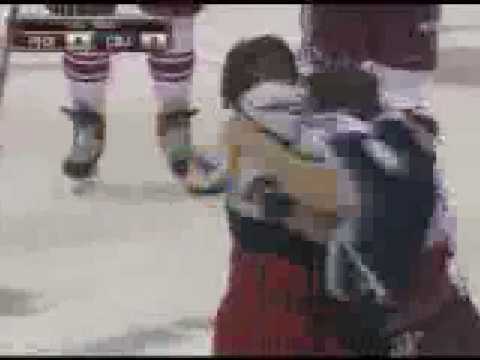 Jared Boll vs Todd Fedoruk 11-12-08 Phoenix Coyotes @ Columbus Blue Jackets