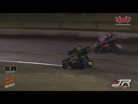 2015 Easter Sprintcar Trail Night 2 - A Main Highlights
