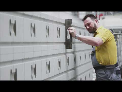 Produktion von Ytong Porenbeton