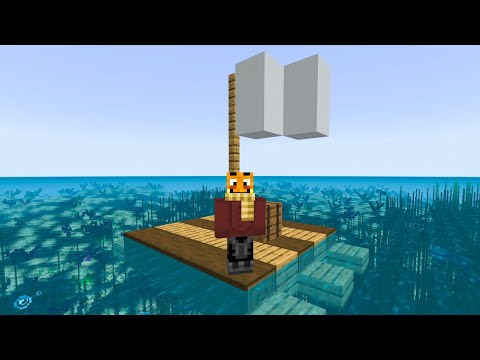 Paluten - Minecraft, but alone on a raft...