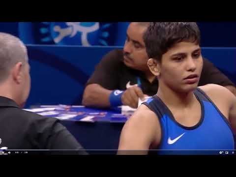 Marta Zasina Roksana POL vs  Antim UWW - Seniors World Championships 2023