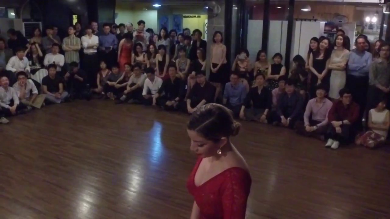 2018.4.21korea seoul el tango  Carlitos Espinoza & Noelia Hurtado