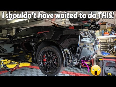 CHANGE the DIFFERENTIAL FLUID in your C7 Corvette! ISSUES with the factory fluid! 😲