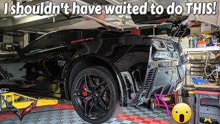 CHANGE the DIFFERENTIAL FLUID in your C7 Corvette! ISSUES with the factory fluid! 😲
