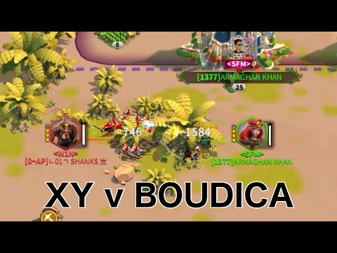 Boudica prime vs Xiang Yu, Who will win this?? | XY against Boudica is so strong!!!!