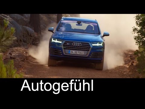 Audi SQ7 TDI 435 hp Exterior/Interior/Sound/Acceleration onroad/offroad new neu 2017