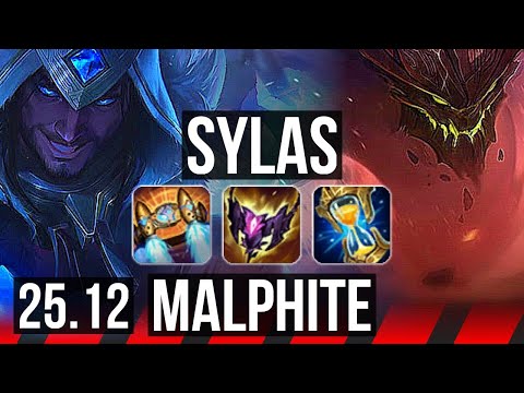 SYLAS vs MALPHITE (TOP) | Comeback, 39k DMG | EUW Master | 25.12