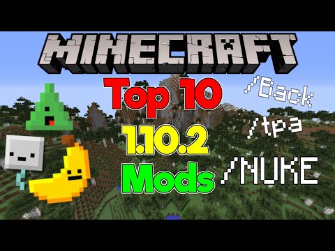 Top 10 BEST Minecraft Mods 1.10.2 #7 (FUNNEST MODS EVER!!)