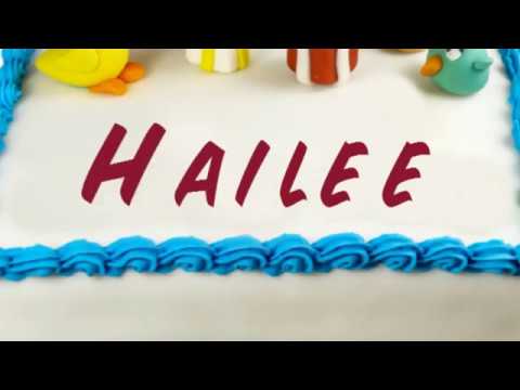 Happy Birthday Hailee