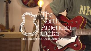 Video thumbnail for Gretsch 7660 Chet Atkins Nashville Model Electric Guitar Played By Robbie Robbie McIntosh (Part Two) by Carter Vintage Backstage