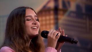Makayla Phillips - Only 15 Yrs Old Sings &#39;Warrior&#39; - Amazing Golden Buzzer Audition