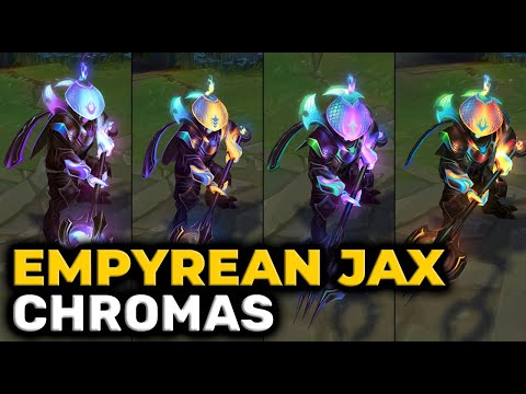 Empyrean Jax Chromas - League of Legends