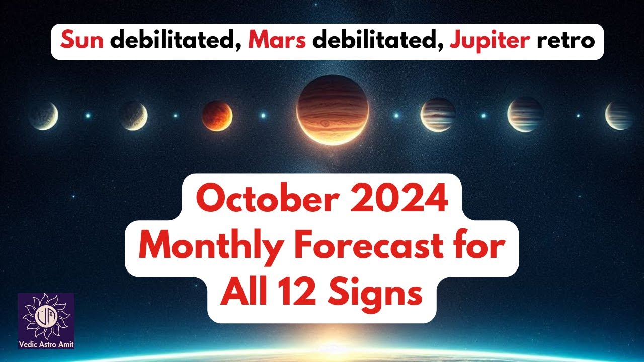 OCT 2024 Transits (COMPREHENSIVE video) All 12 signs