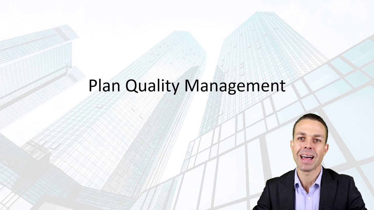 8.1 Plan Quality Management | PMBOK Video Course