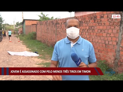Jovem é assassinado com pelo menos três tiros em Timon 17 05 2021