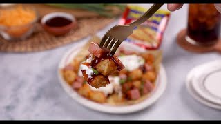 Spam Singles Bacon Air Fryer Tatchos