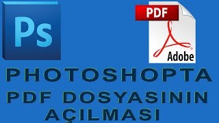 Photoshopta PDF dosyasının açılması. Pdf dosyasını photoshopta açmak