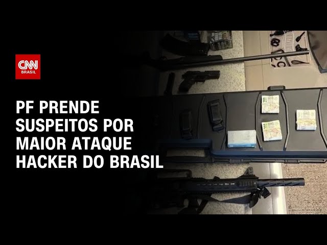 Ataque hacker: PF prende 2 suspeitos de participação em desvio de R$ 541 milhões | CNN NOVO DIA