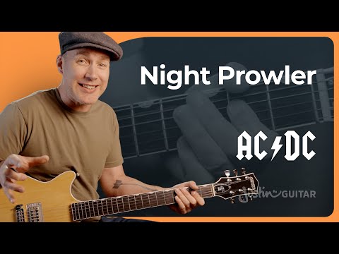 Night Prowler by AC/DC | Easy Guitar Lesson - Malcolm Young Parts