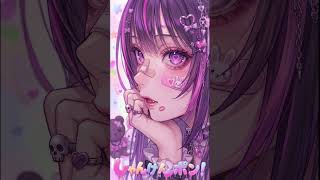 じゃんけんポン！負けた子から消えていく｜病みかわ和ポップ #shorts #anime #和ロック