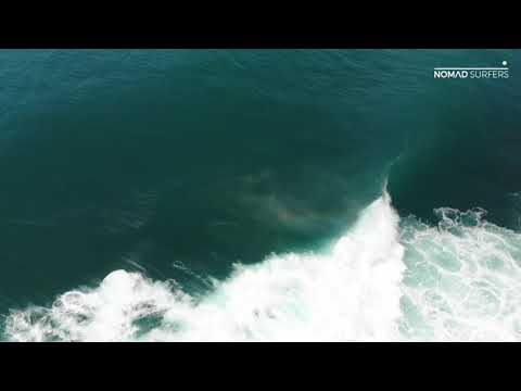 SURFING IN BALANGAN - DRONE FOOTAGE - NOMAD SURFERS