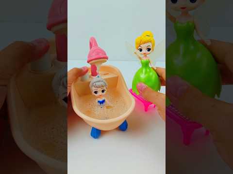 Satisfying with Unboxing & Review Disney Princess Bathtime Toys! ASMR #disney #elsa