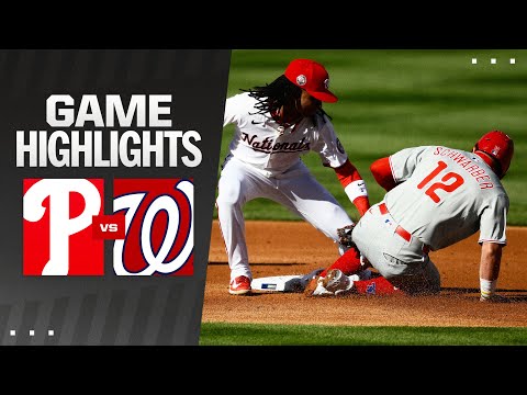 Phillies vs. Nationals Game Highlights (3/27/25) | MLB Highlights