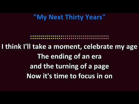 My Next Thirty Years - Tim McGraw