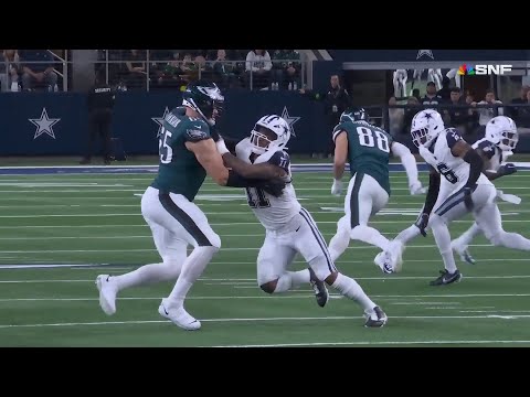 Lane Johnson vs Micah Parsons (2023 wk 14) | OL vs DL Matchup