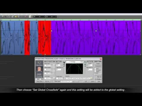 Samplitude : The Object Editor a Guided Tour 16:Global Crossfades