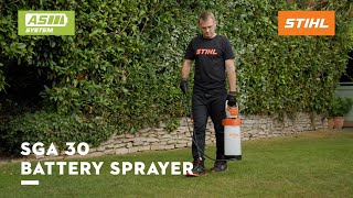 STIHL SGA 30 set s AS 2 + AL 1