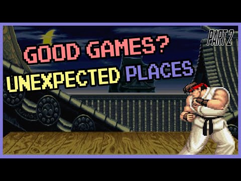 Good Games in Unexpected Places, Part 2 - SNESdrunk