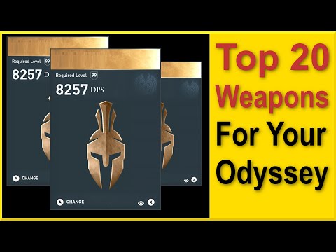 Assassins Creed Odyssey - The real Top 20 - Best Weapons in Odyssey!