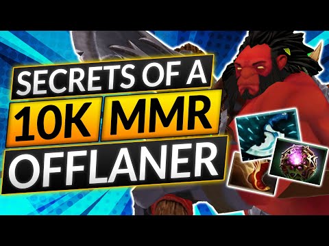 10K MMR AXE TIPS to DESTROY ANY LANE (Win in 4min) - Dota 2 Offlane Guide