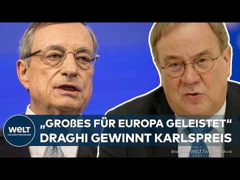 Video Thumbnail: EUROPA: Karlspreis für Mario Draghi - Warum Europas „Whatever it takes“ heute neu gilt!