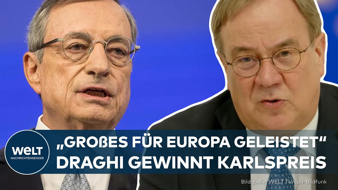 EUROPA: Karlspreis für Mario Draghi - Warum Europas „Whatever it takes“ heute neu gilt!