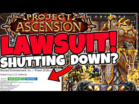 Blizzard Files RICO Lawsuit Against WoW Private Server Project Ascension