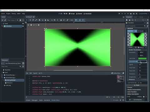 Line effect shader