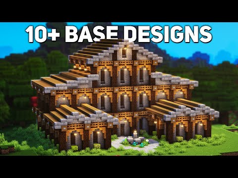 10+ Base Designs for Survival Minecraft 1.19 #2