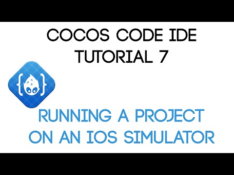 Cocos Code IDE V1 Tutorial 7 Running A Project On An iOS Simulator