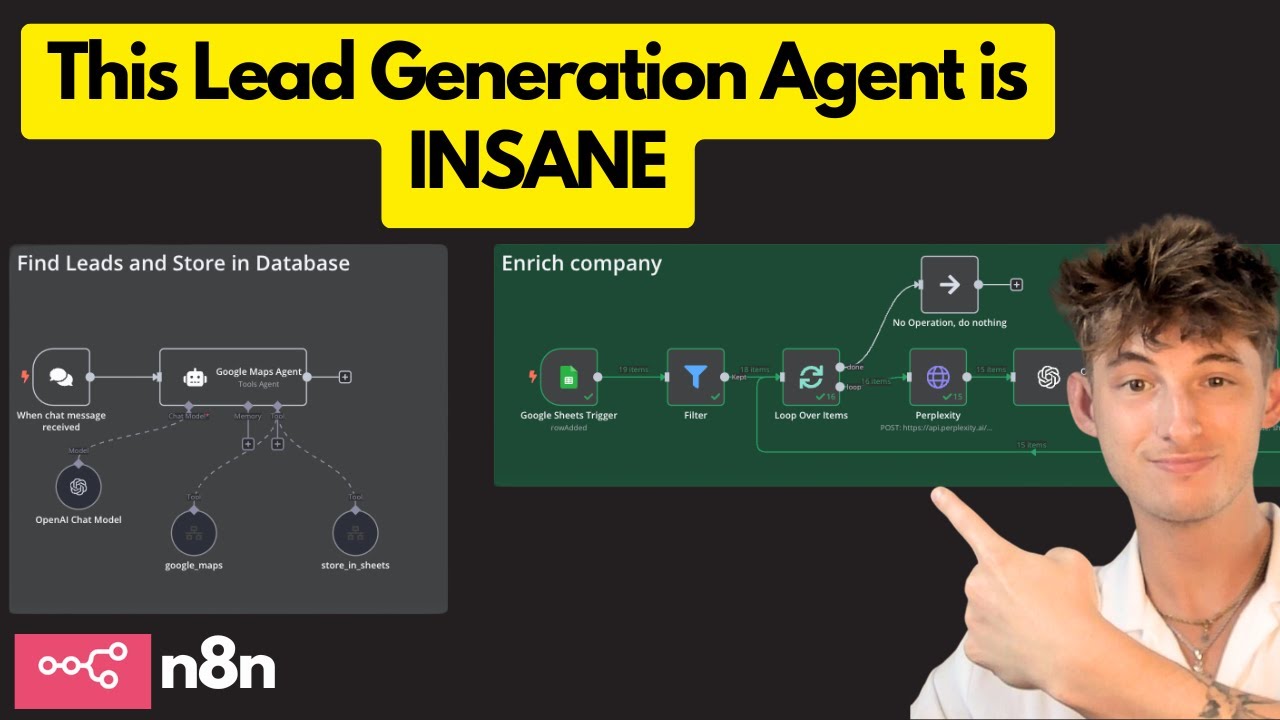 I Built an Agent That Will Find, Research, and Reach Out To 1,000’s of Leads